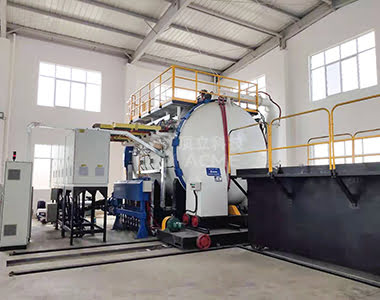 卧式真空石墨化炉 卧式真空石墨化炉