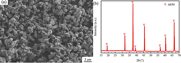 氮氧化铝粉 电镜图 氮氧化铝粉 电镜图