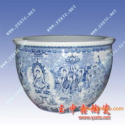 粉彩陶瓷大缸与陶瓷小缸 厂家直销，批发价格实惠