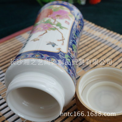 湖南特色礼品 马到成功陶瓷保温杯批发指南